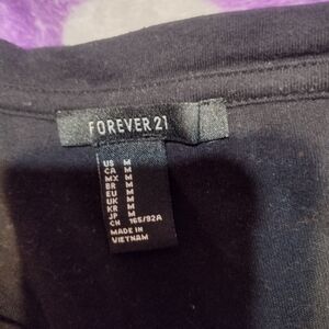 Long sleeve black forever 21 shirt